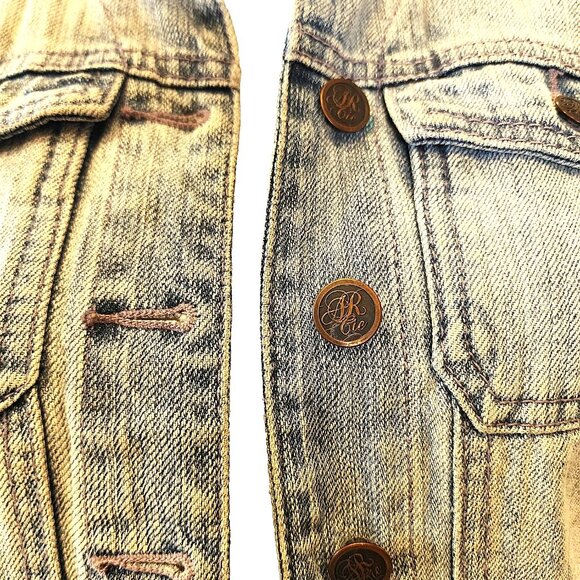 American Rag Faded, Washedout Denim Jean Jacket - Size Small - Picture 3 of 9